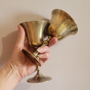 Vintage Silvet Plated Goblets Set - KENT~ India